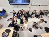 Praca plastyczna "Owady na łące" - klasa 2a, 