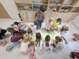 Praca plastyczna "Owady na łące" - klasa 2a, 